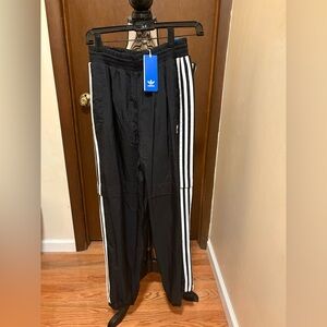 Adidas Black Track Pants, NWT